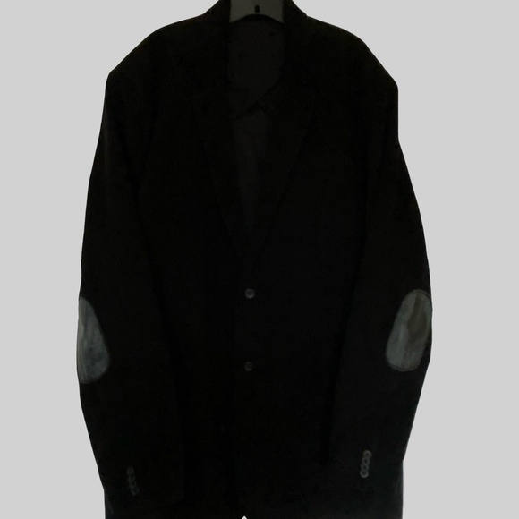 Old Navy Mens Black Cotton Corduroy XXXL/Tall Casual Work Blazer Jacket-XXXL/T - Picture 2 of 16